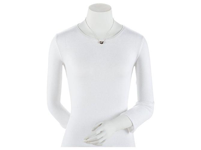 Collana Elsa Peretti in argento sterling Bean 18mm di Tiffany & Co. Metallico - vista 2