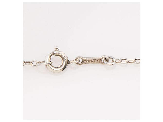 Collana Elsa Peretti in argento sterling Bean 18mm di Tiffany & Co. Metallico - vista 3