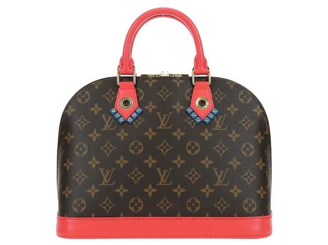 Louis Vuitton Alma Monogram Canvas PM Multicolore - vue 3