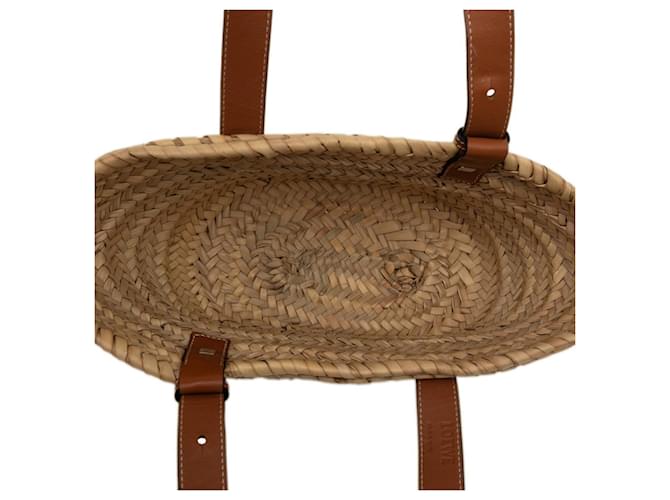 Cesto Loewe Anagram Marrone Beige - vista 4
