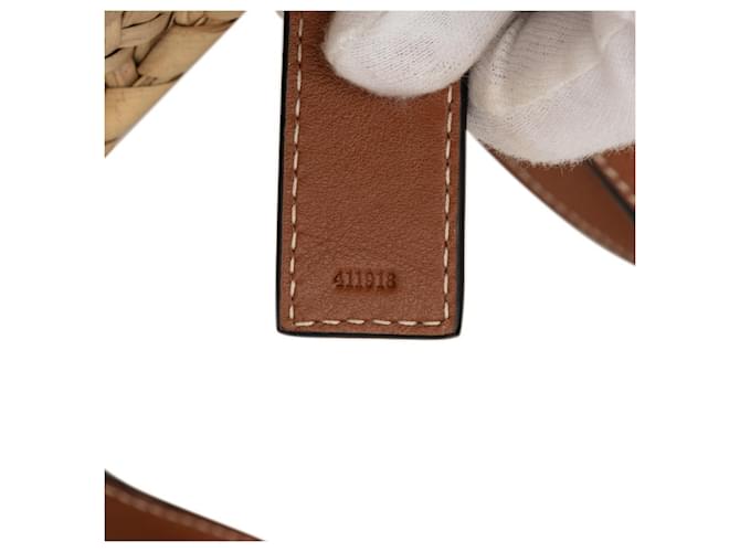 Cesto Loewe Anagram Marrone Beige - vista 6