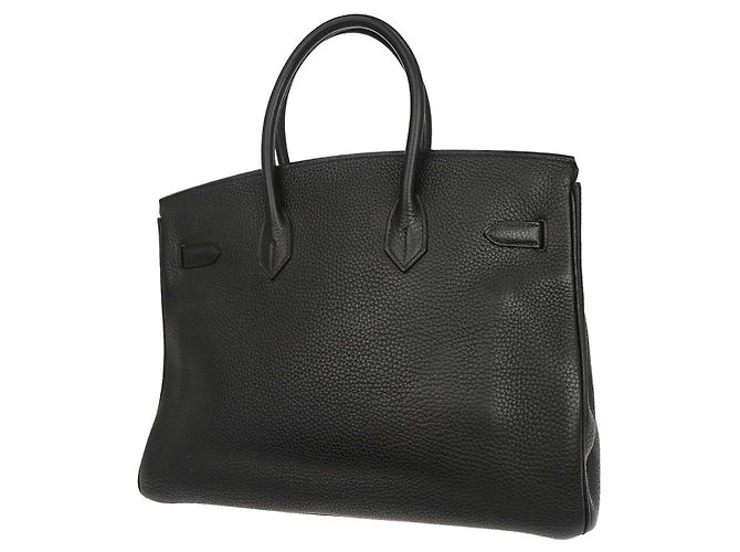 Hermès Hermes Birkin Taurillon Clemence 35 Nero - vista 2
