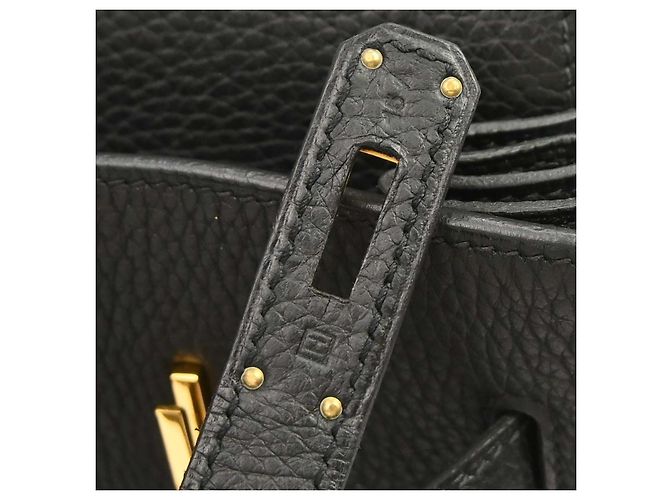 Hermès Hermes Birkin Taurillon Clemence 35 Nero - vista 5