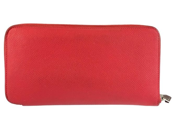 Cartera larga Azap Hermès en rojo Roja - vista 2