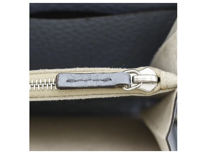 Selleria Fendi Light Blue Leather Long Wallet - view 16