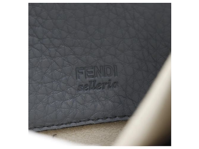 Selleria Fendi Light Blue Leather Long Wallet - view 18