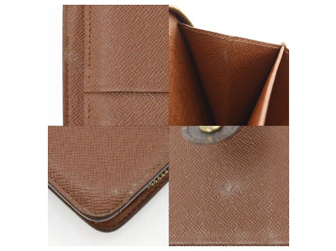 Louis Vuitton Monogram Bi-fold Wallet Braun - Ansicht 12