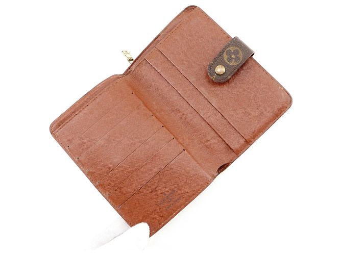 Louis Vuitton Monogram Bi-fold Wallet Braun - Ansicht 5