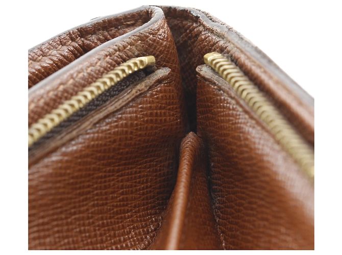 Louis Vuitton Monogram Bi-fold Wallet Braun - Ansicht 9