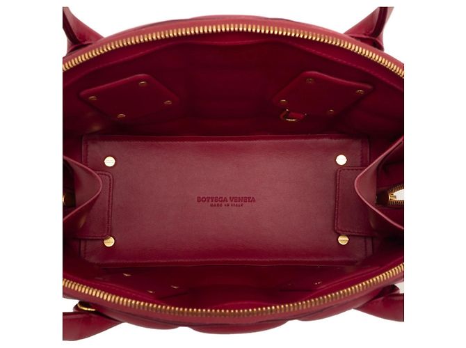 Borsa The Swoop di Bottega Veneta Rosso - vista 4