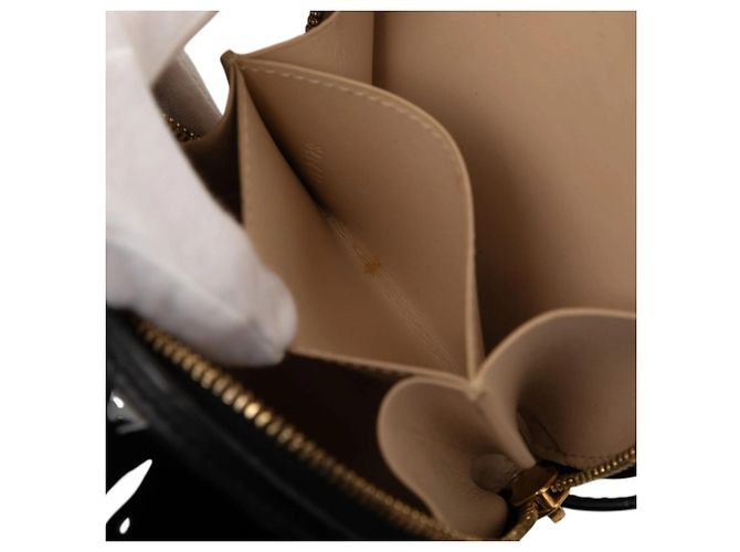 Borsa a tracolla Louis Vuitton Monogram Vernis Boite Chapeau Nero Monogramma - vista 5