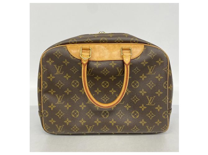 Borsa Louis Vuitton Monogram Deauville Marrone - vista 11
