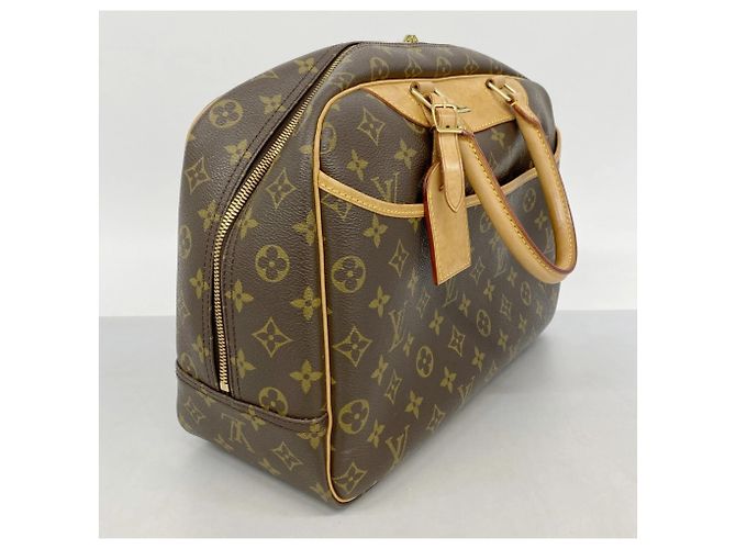 Borsa Louis Vuitton Monogram Deauville Marrone - vista 2