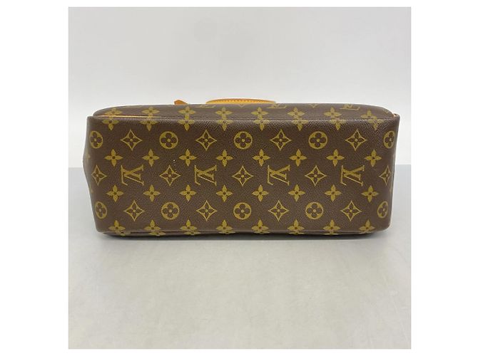 Borsa Louis Vuitton Monogram Deauville Marrone - vista 3