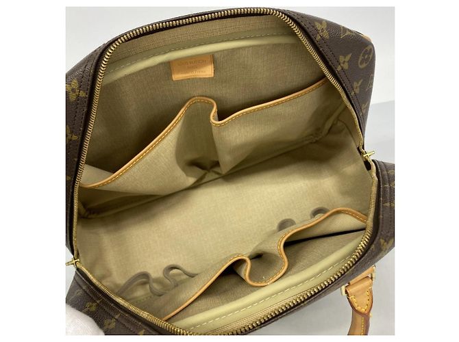 Borsa Louis Vuitton Monogram Deauville Marrone - vista 4