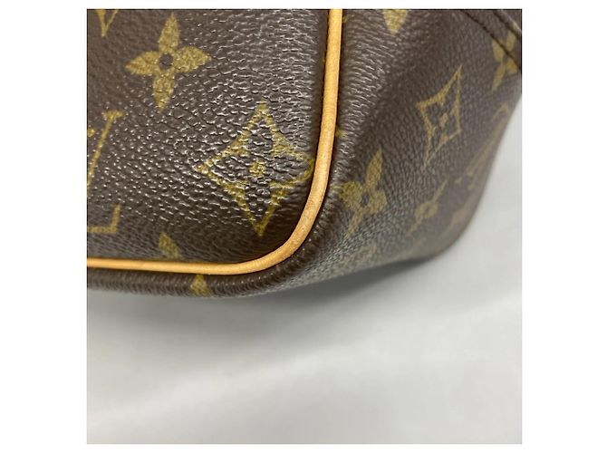 Borsa Louis Vuitton Monogram Deauville Marrone - vista 6