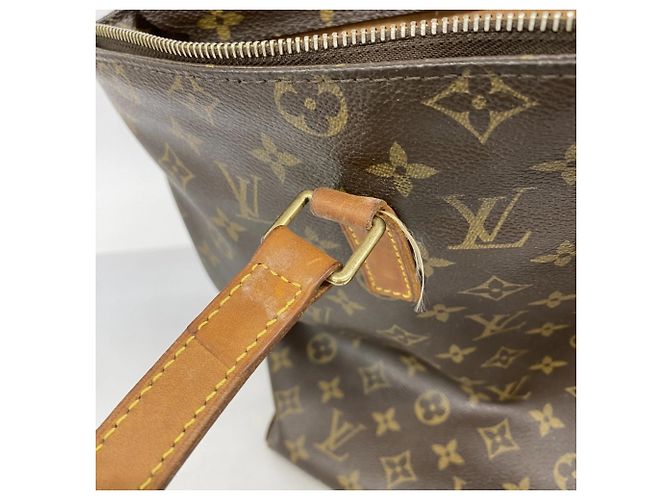 Borsa Tote Louis Vuitton Monogram Cabas Mezzo Marrone - vista 7