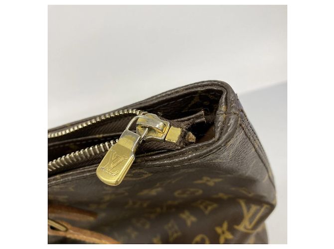 Borsa Tote Louis Vuitton Monogram Cabas Mezzo Marrone - vista 8