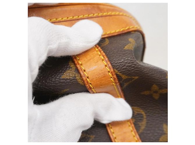 Borsa Tote Louis Vuitton Monogram Bucket GM Marrone - vista 6