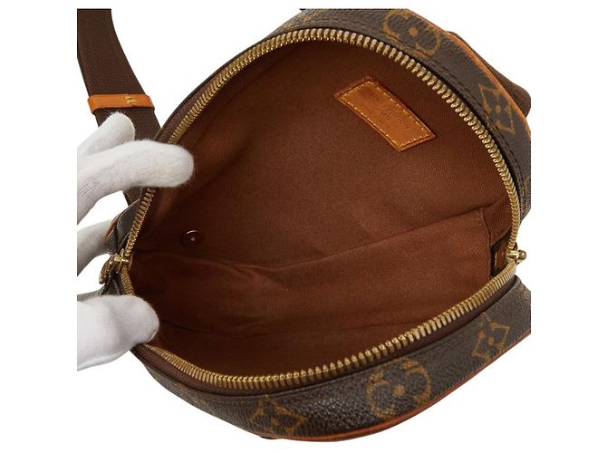 Borsa Body Monogram Pochette Gange Louis Vuitton Marrone - vista 8