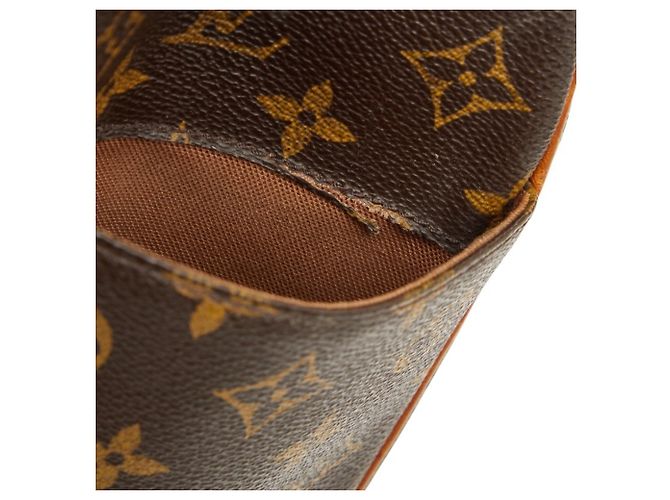 Borsa Body Monogram Pochette Gange Louis Vuitton Marrone - vista 9