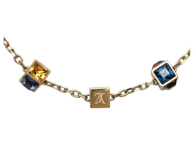 Collana Gamble Louis Vuitton D'oro - vista 2