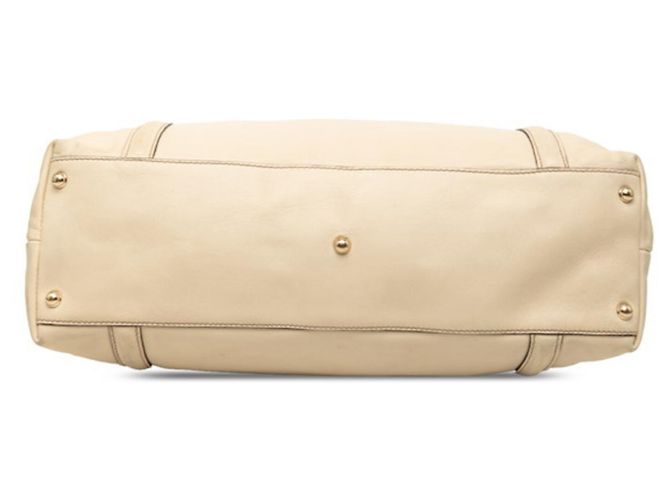Borsa Tote Newbrid Interlocking G Gucci Beige Crudo - vista 3