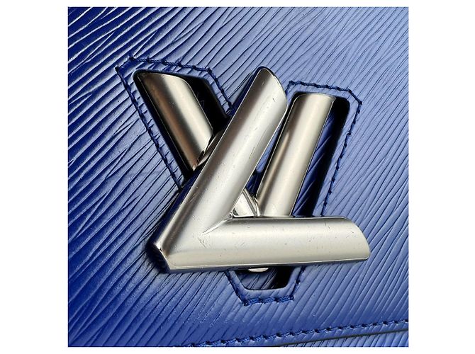 Bolso de Hombro Louis Vuitton Epi Twist PM Azul - vista 11