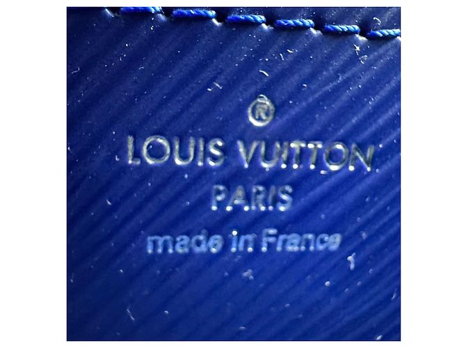 Bolso de Hombro Louis Vuitton Epi Twist PM Azul - vista 12
