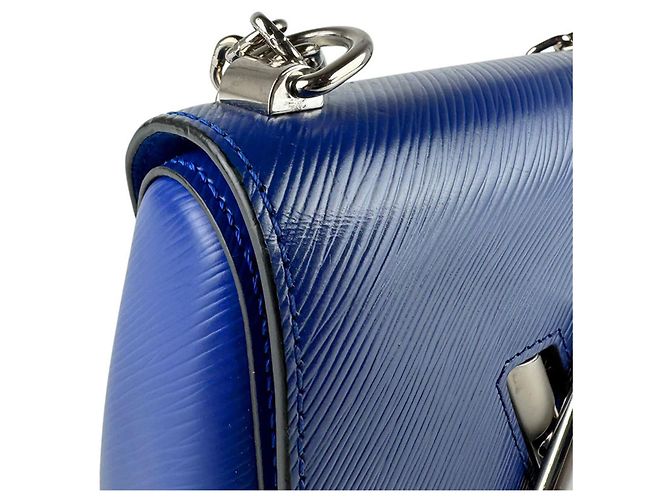 Bolso de Hombro Louis Vuitton Epi Twist PM Azul - vista 6
