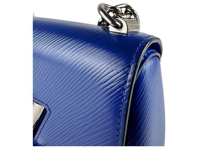 Bolso de Hombro Louis Vuitton Epi Twist PM Azul - vista 7