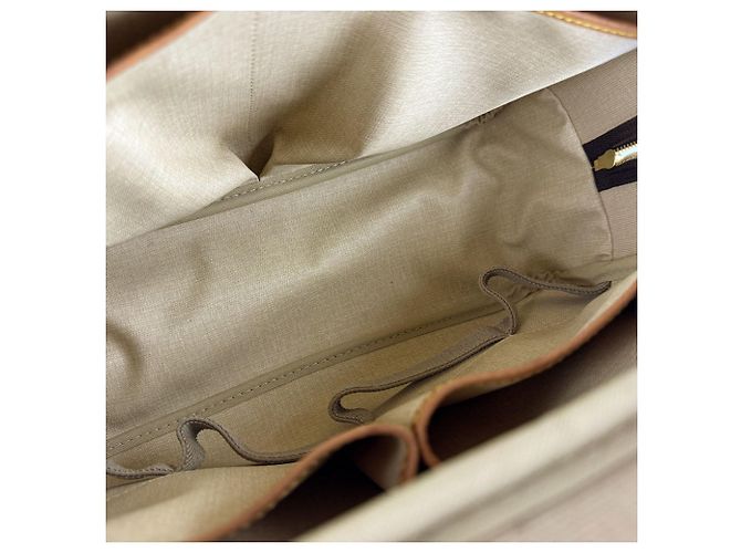 Borsa Louis Vuitton Deauville Marrone Monogramma - vista 5