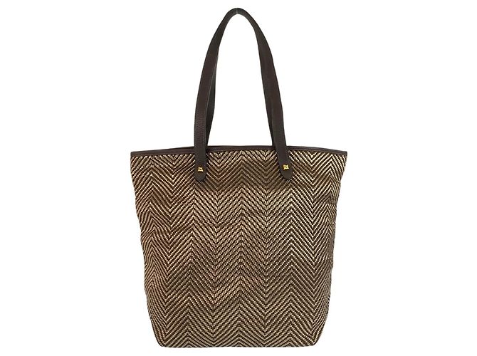 Hermès Borsa Cabas Hermes Cabas Chennai Marrone - vista 2