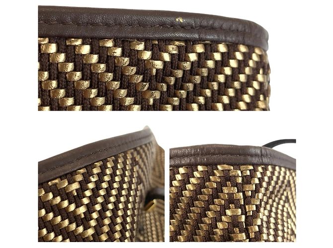 Hermès Borsa Cabas Hermes Cabas Chennai Marrone - vista 5
