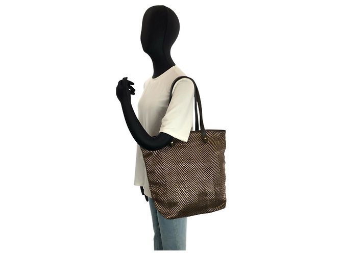 Hermès Borsa Cabas Hermes Cabas Chennai Marrone - vista 6