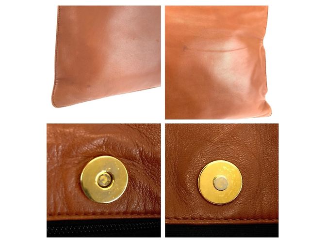 Borsa Tote Loewe in pelle marrone - vista 6