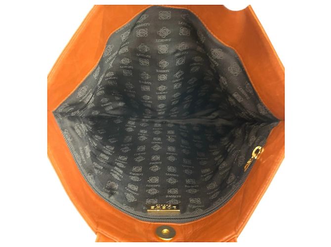 Borsa Tote Loewe in pelle marrone - vista 9