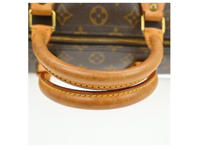 Borsa Louis Vuitton Neo Speedy Pelle Orfevre Leather PM Marrone - vista 6