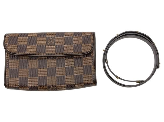 Pochette Florentine Louis Vuitton Body Bag Marrone - vista 7