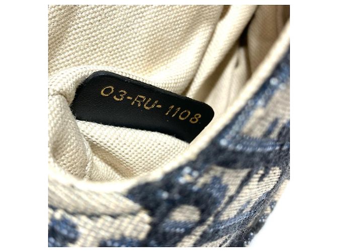 Christian Dior Dior Saddle Bag Mini Blu navy - vista 7