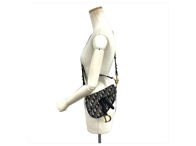 Christian Dior Dior Saddle Bag Mini Blu navy - vista 9