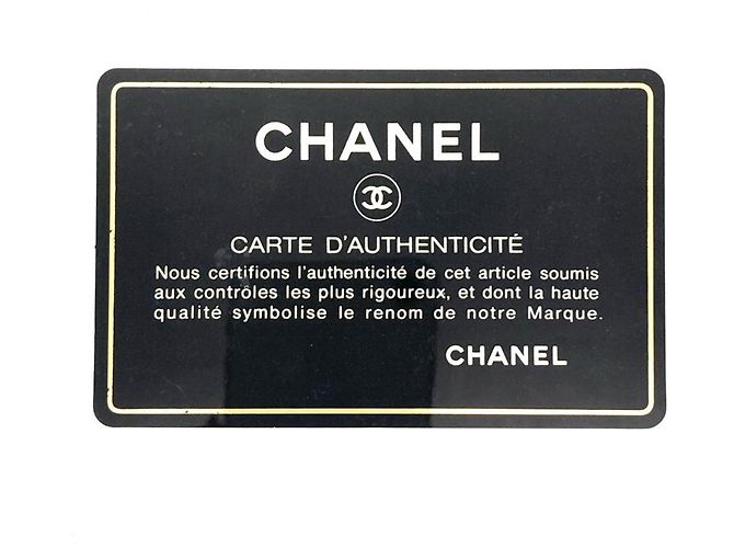 Borsa a Spalla Chanel Matelassé Caviar Skin Chain Nero - vista 9
