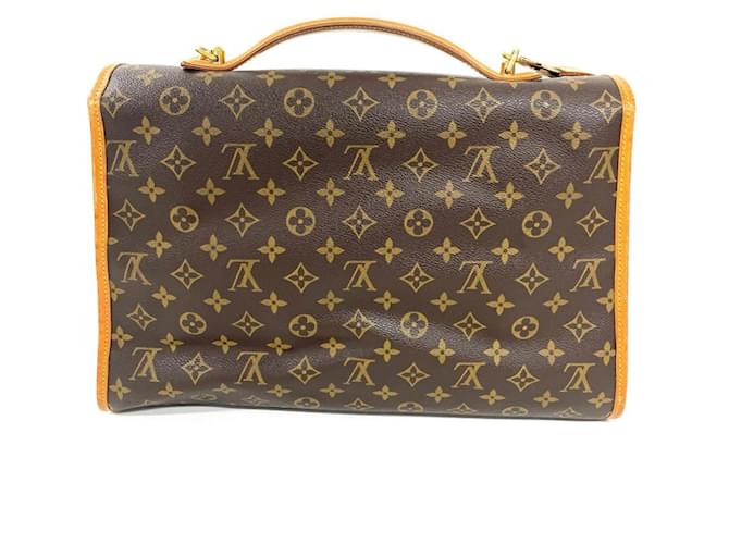 Borsa Louis Vuitton Beverly Marrone - vista 3