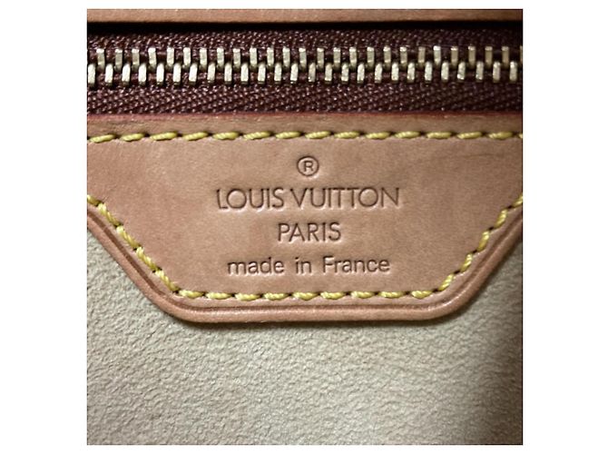 Borsa a Spalla Louis Vuitton Looping GM Marrone - vista 7