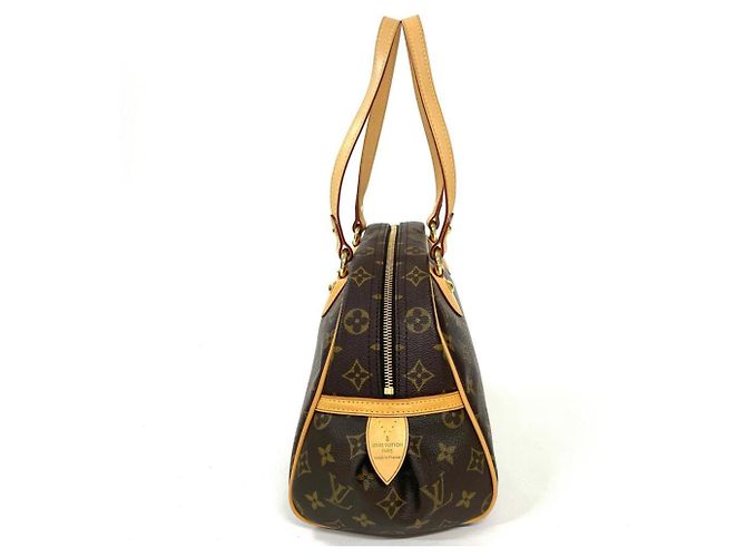 Borsa a Spalla Louis Vuitton Montorgueil PM Marrone - vista 2