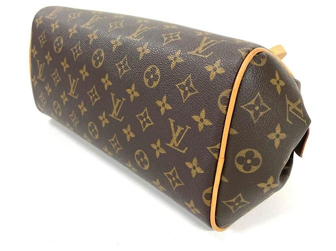 Borsa a Spalla Louis Vuitton Montorgueil PM Marrone - vista 4