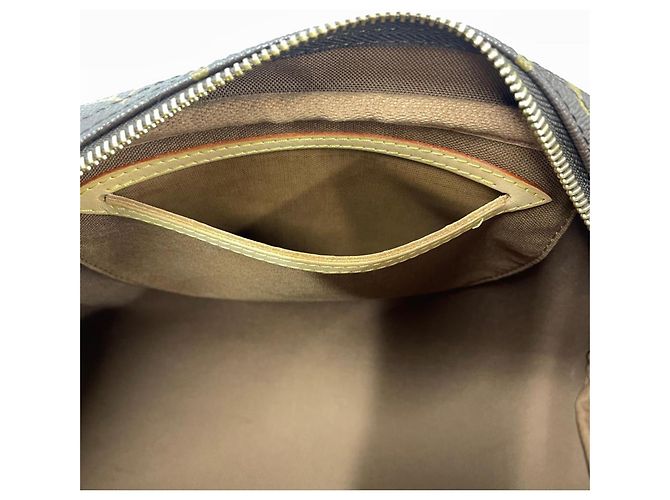 Borsa a Spalla Louis Vuitton Montorgueil PM Marrone - vista 9