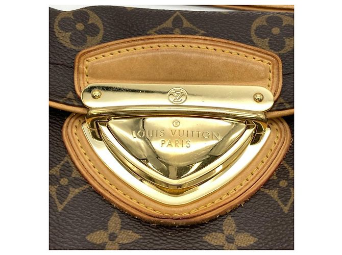 Clutch Pochette Beverly Louis Vuitton Marrone - vista 5