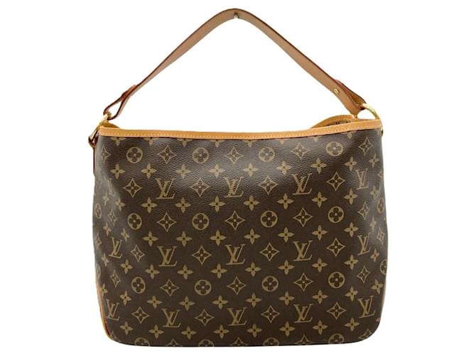 Borsa a tracolla Louis Vuitton Delightful PM Marrone - vista 3