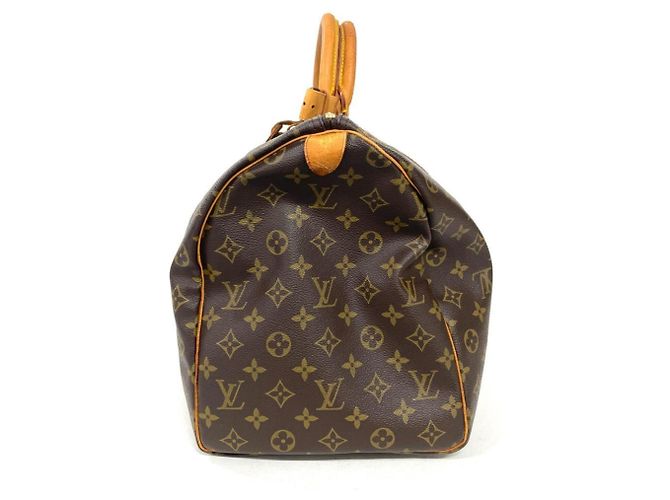 Borsa Boston Louis Vuitton Keepall 50 Marrone - vista 2